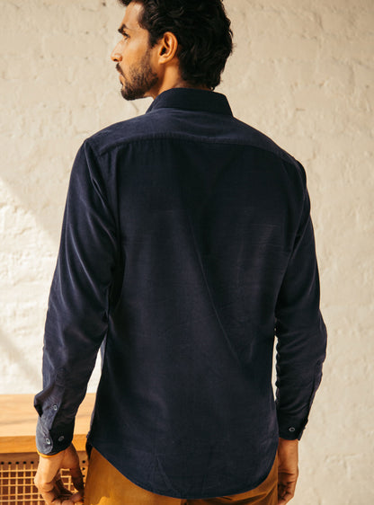 Navy Dive Corduroy