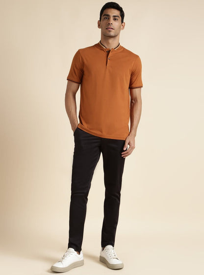 Orange Rust Polo