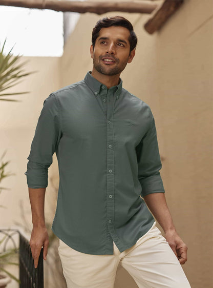 Ranthambore Green Mist Shirt