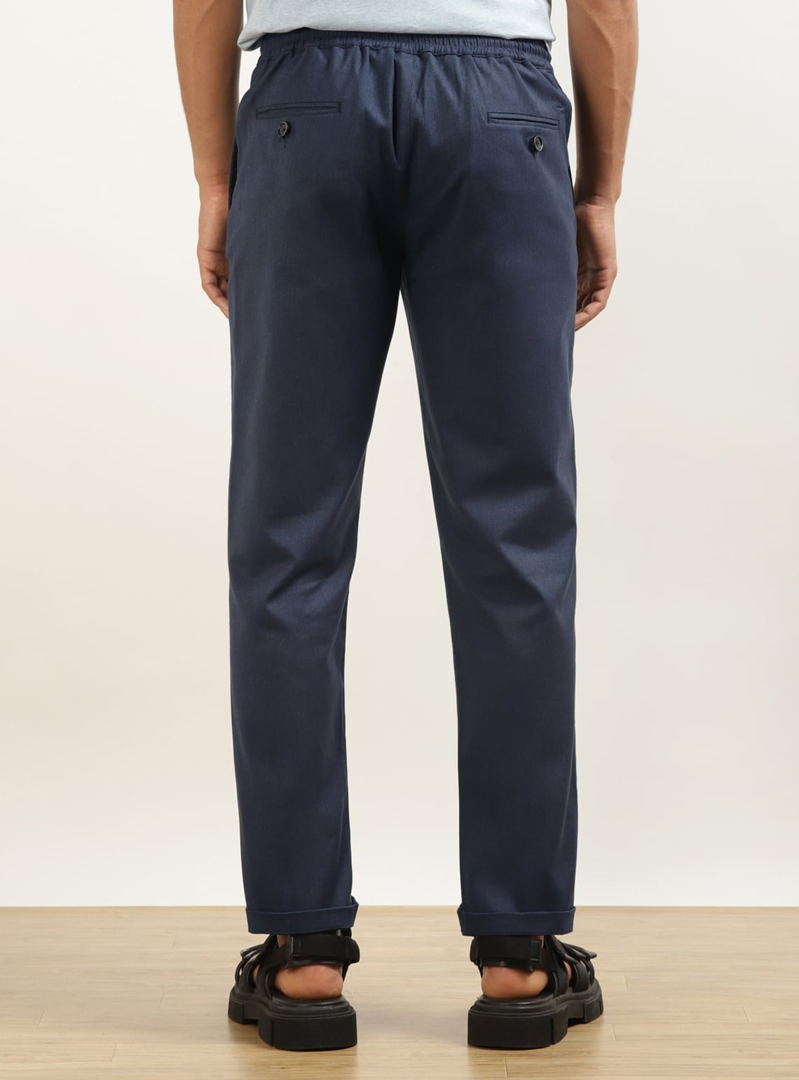 Gunmetal Blue Trouser