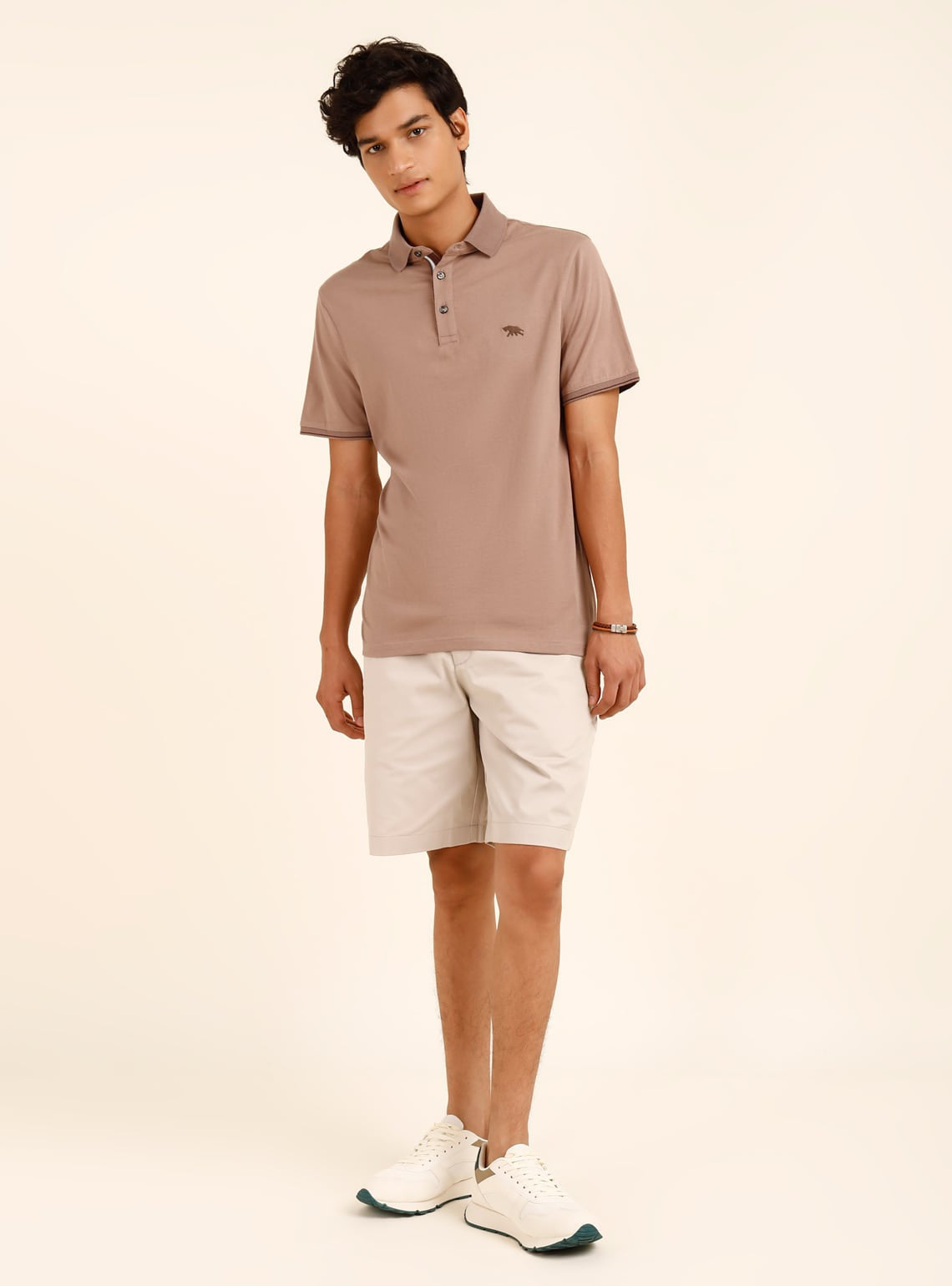 Tan Brown Polo