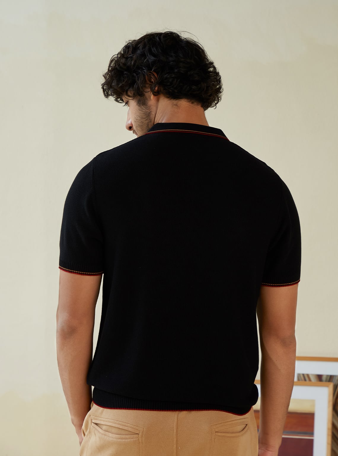 Onyx Knit Polo