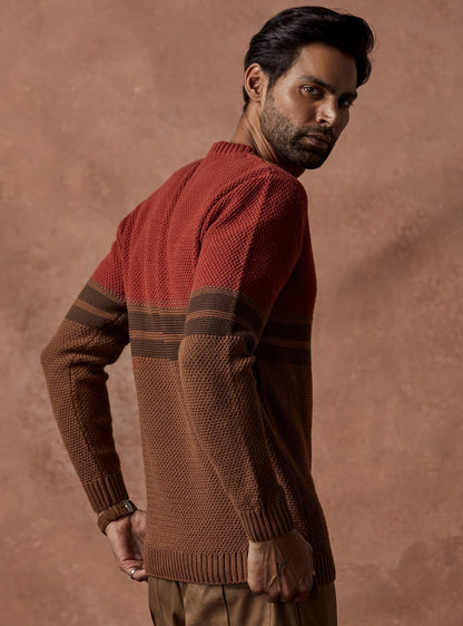 Molten Copper Pullover