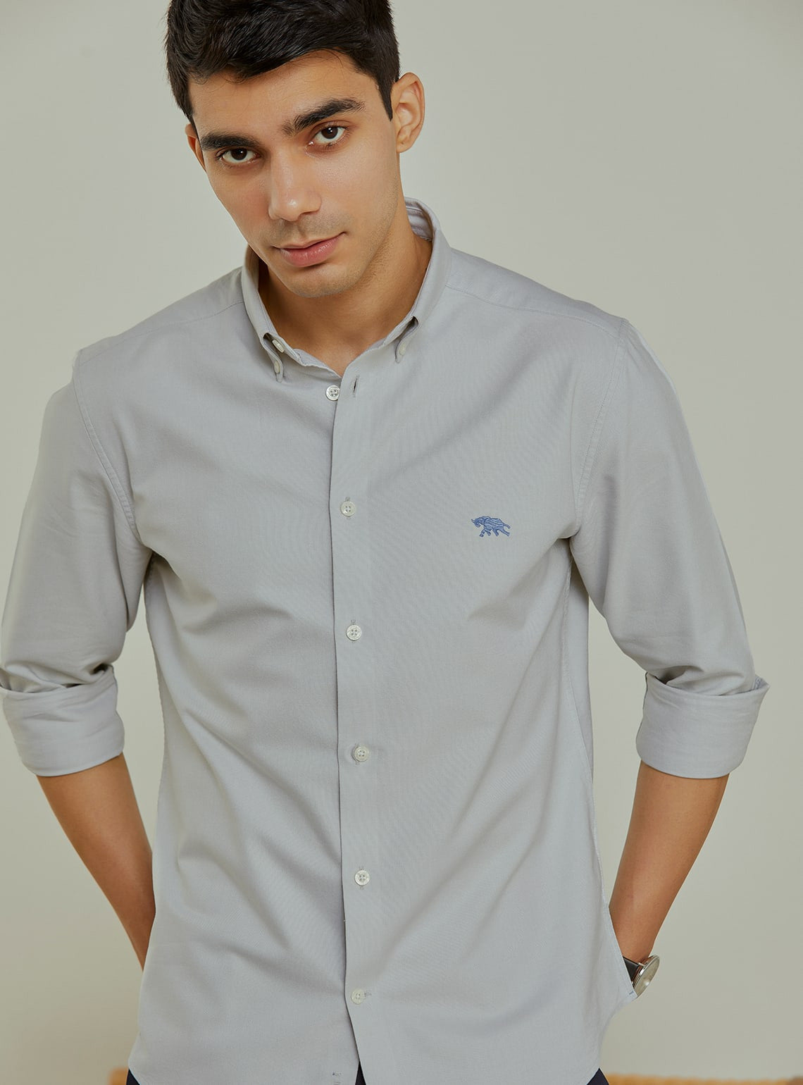 Argent Grey Shirt