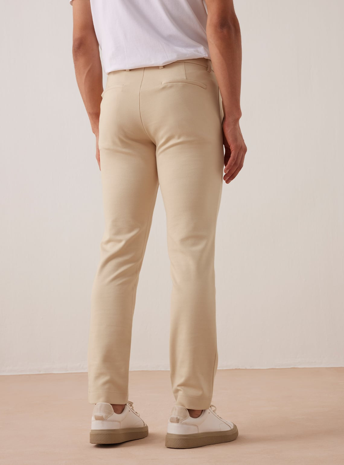 Almond Triblend Trouser