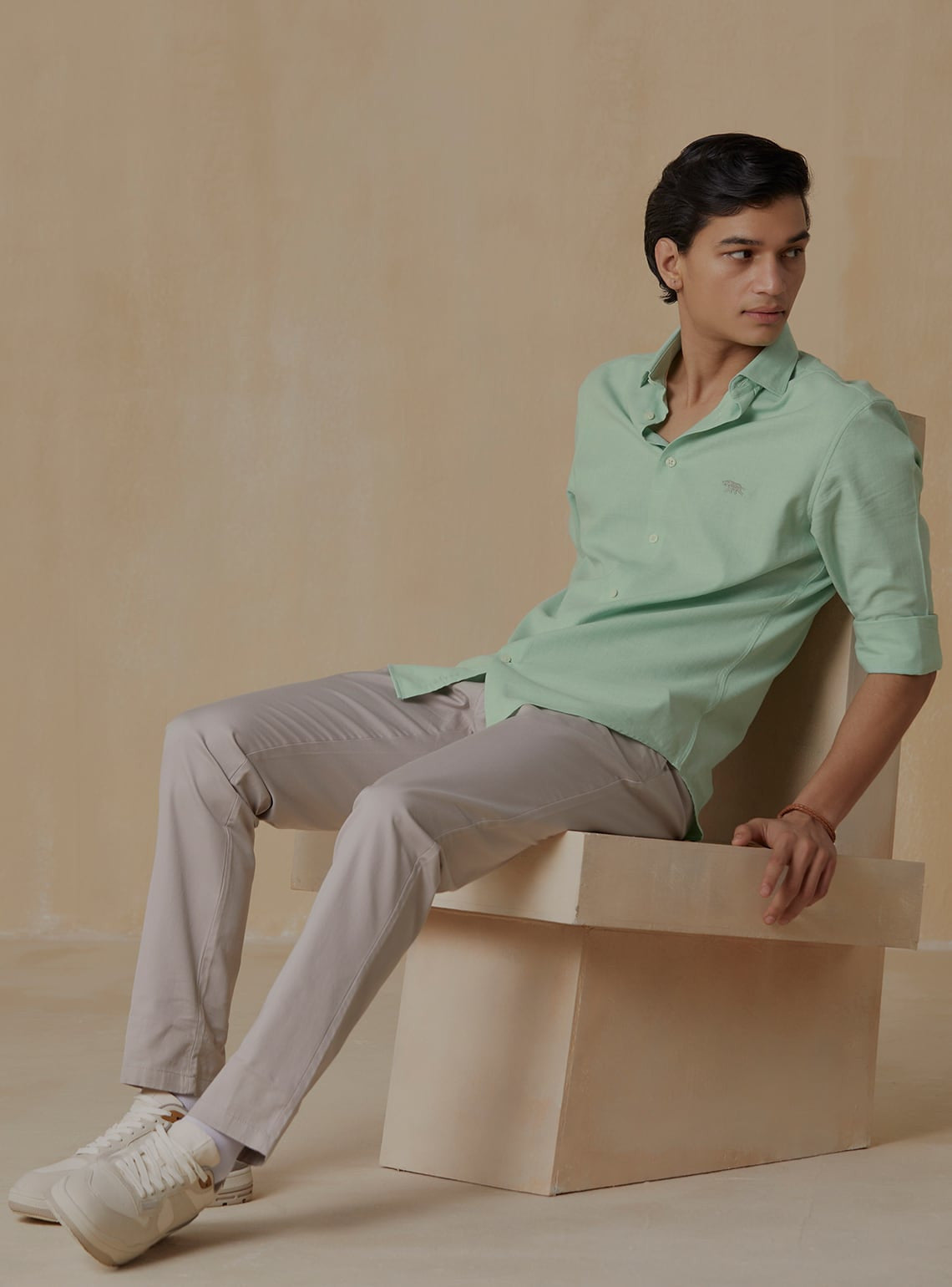 Mint Melange Shirt