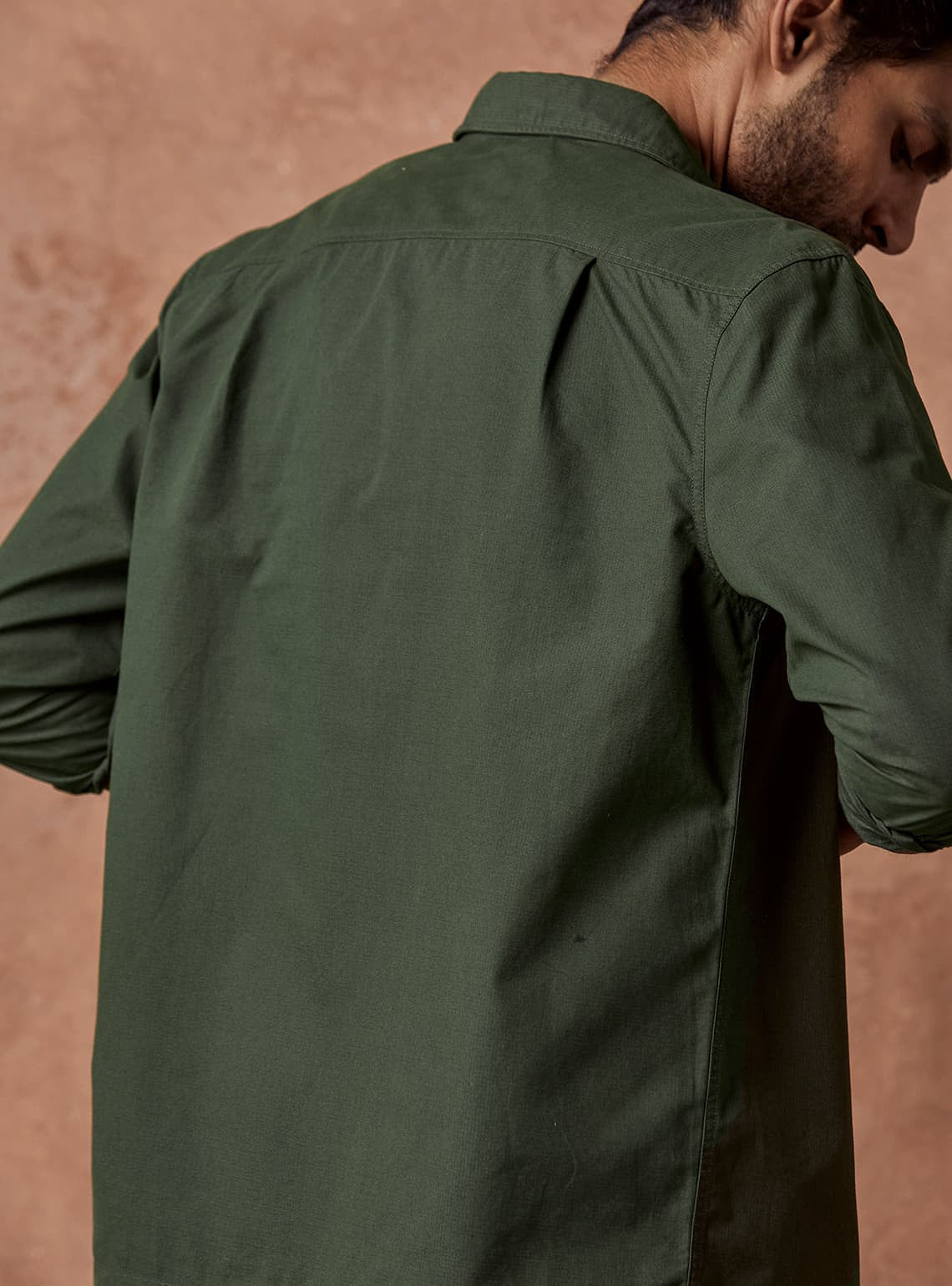 Battleship Green Overshirt