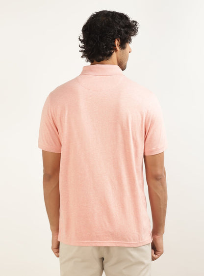 Rose Melange Polo