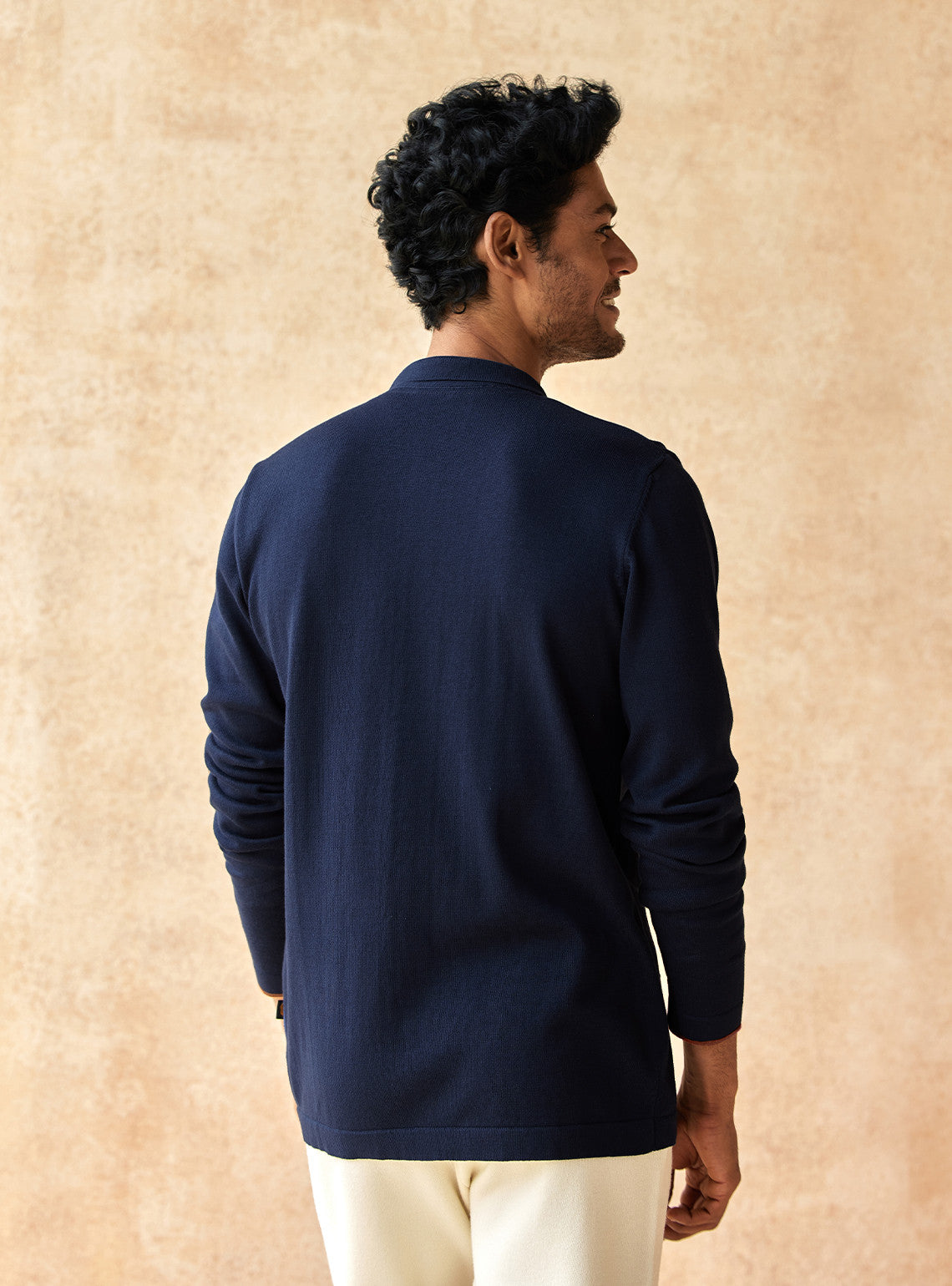 Navy Knit Shirt