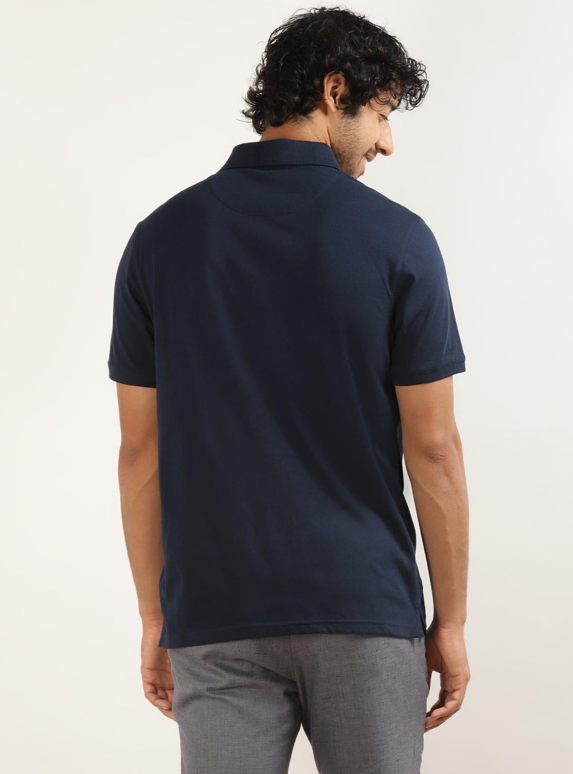 Shadow Navy Polo