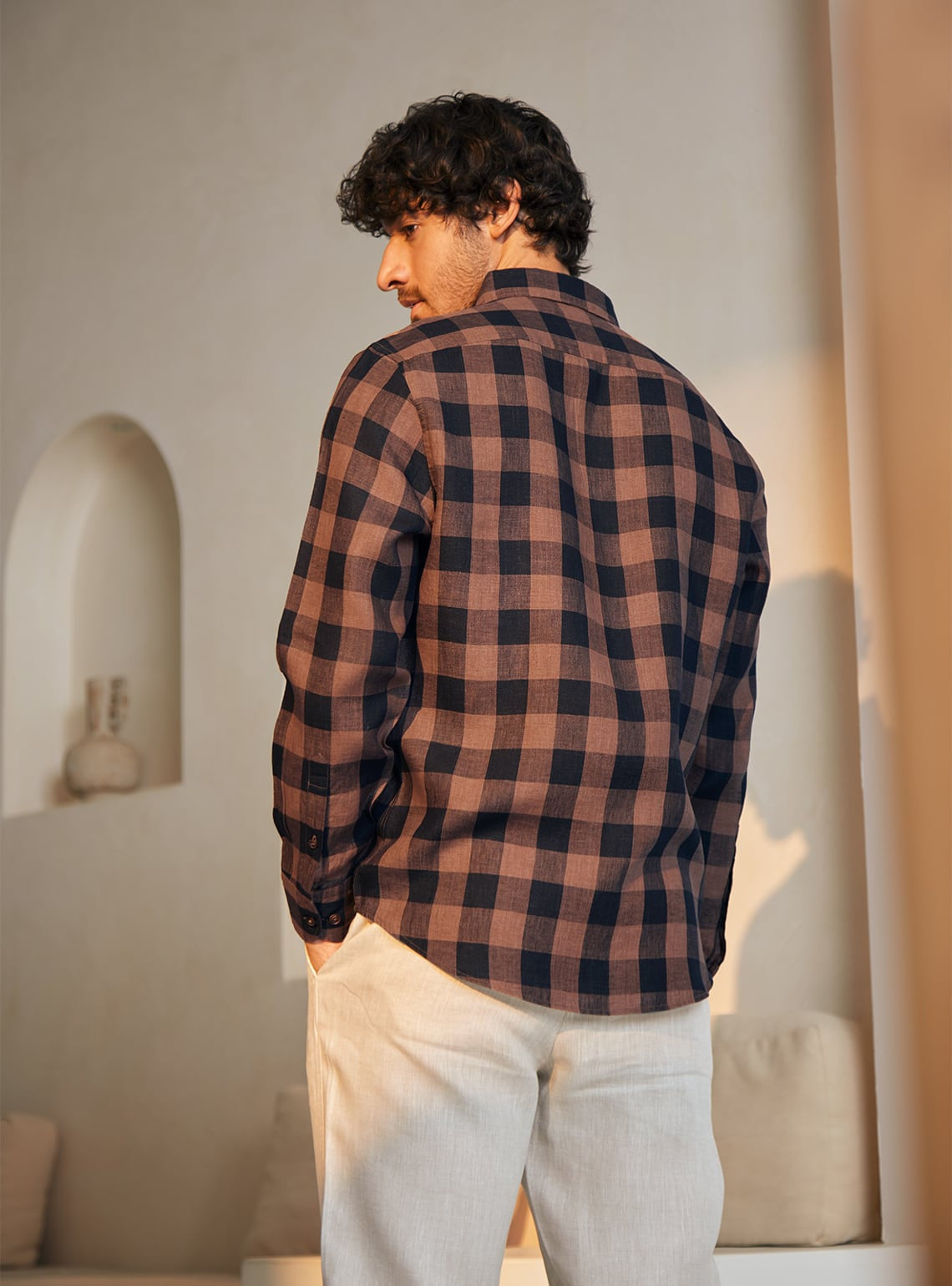 Mochachino Linen Shirt