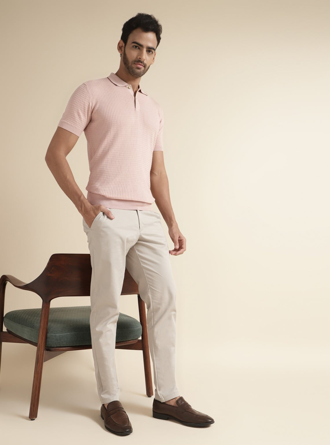 Faded Ceramic Pink Polo