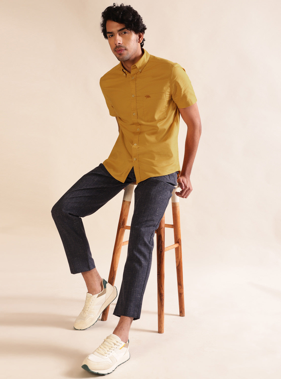 Ochre Oxford Shirt