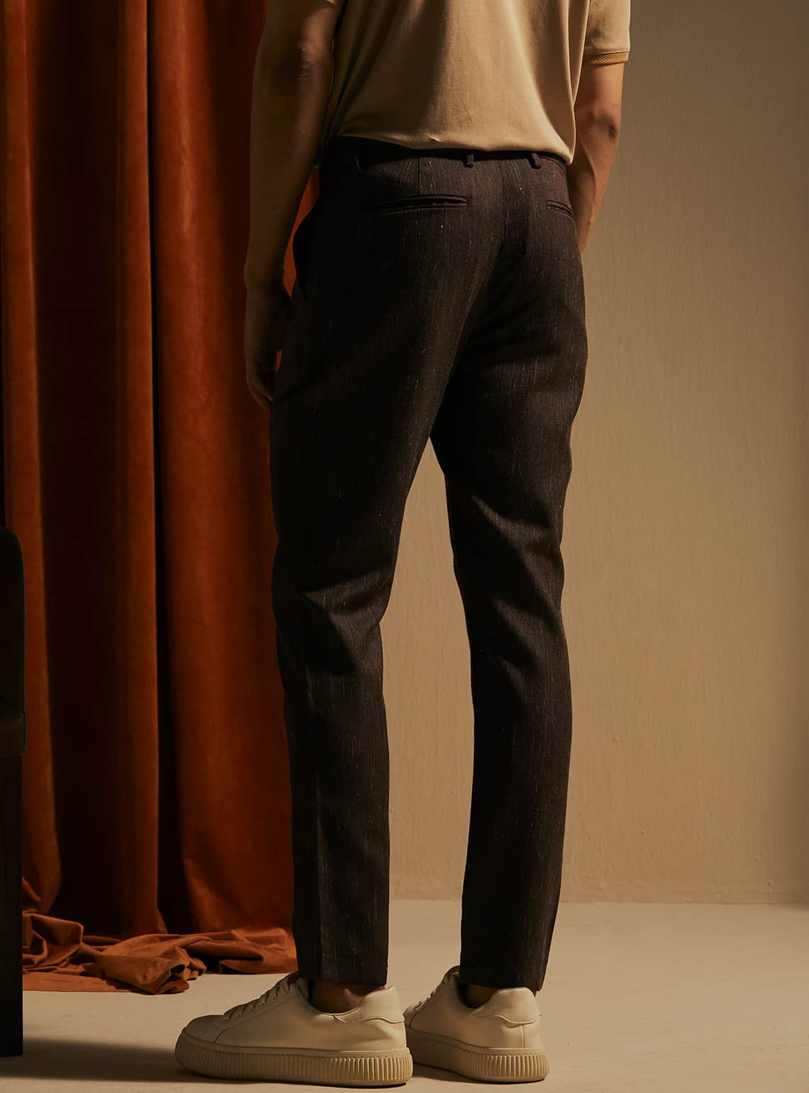 Dark Rosewood Trouser