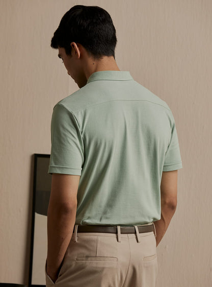 Hemlock Pique Polo