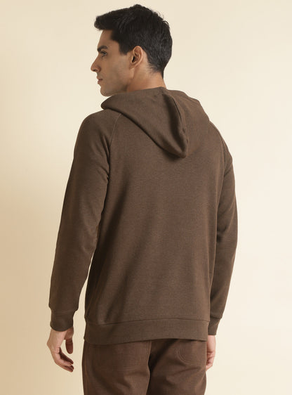 Rosewood Melange Hoodie