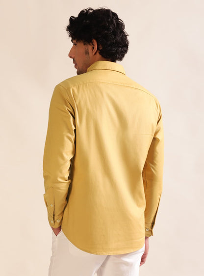 Ochre Oxford Shirt - Full