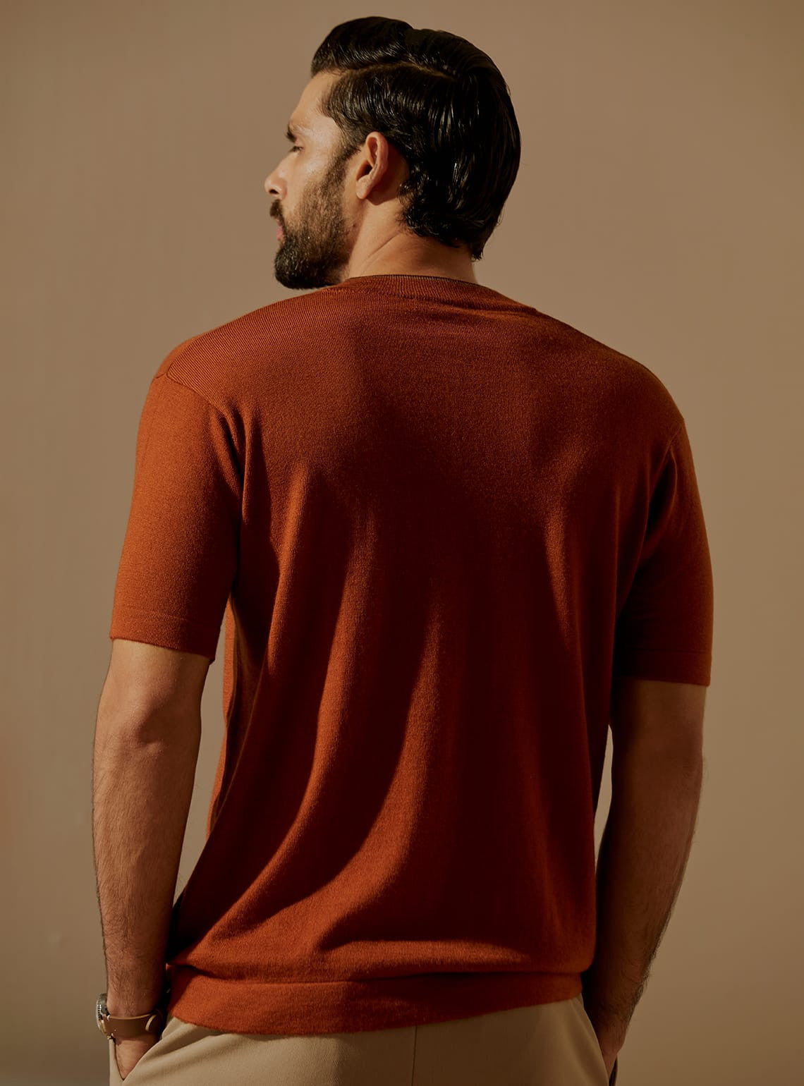 Caramel Merino Blend Polo