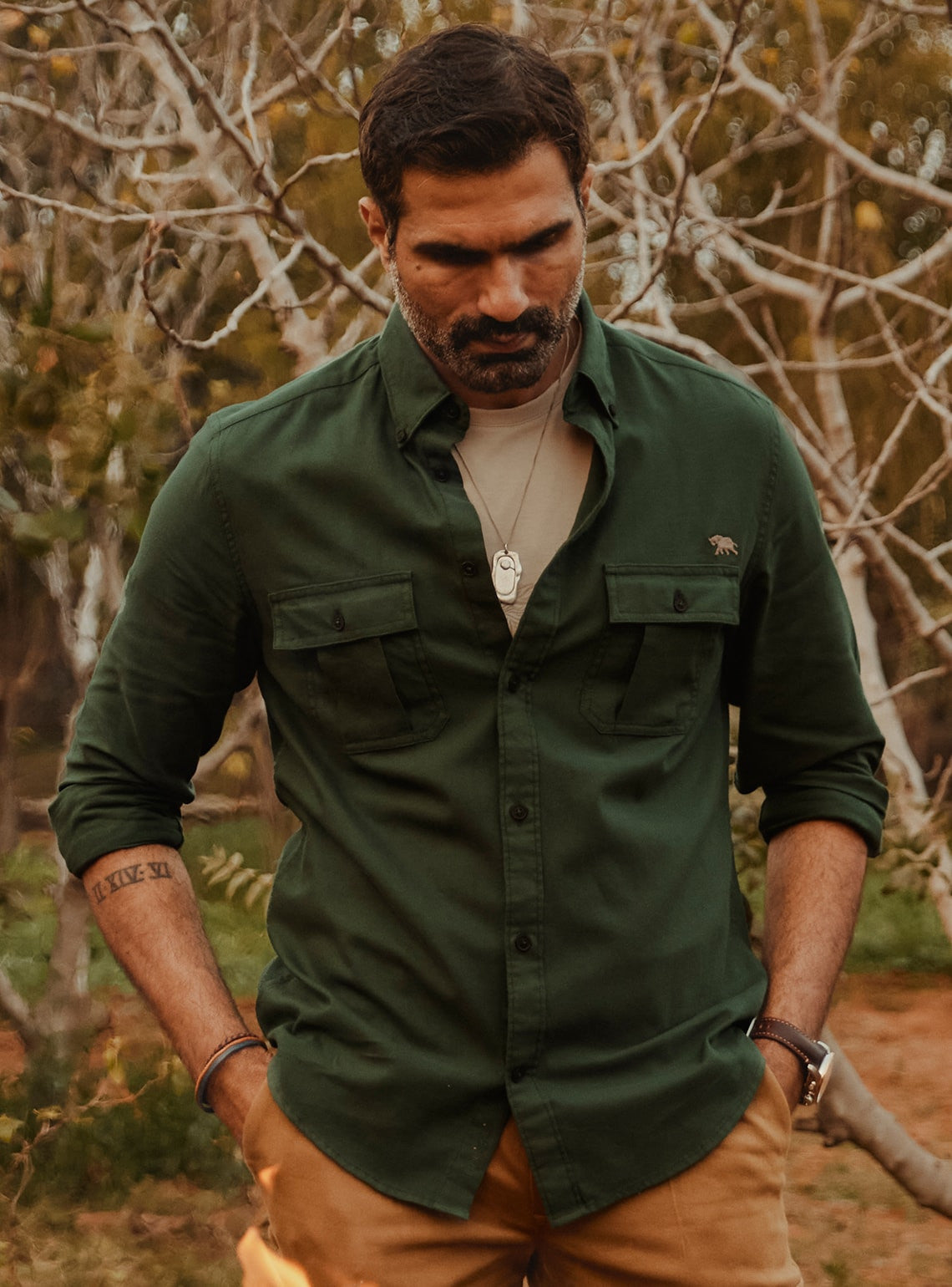 Ranthambore Basil Shirt