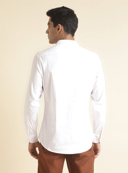 Mandarin Ivory Shirt