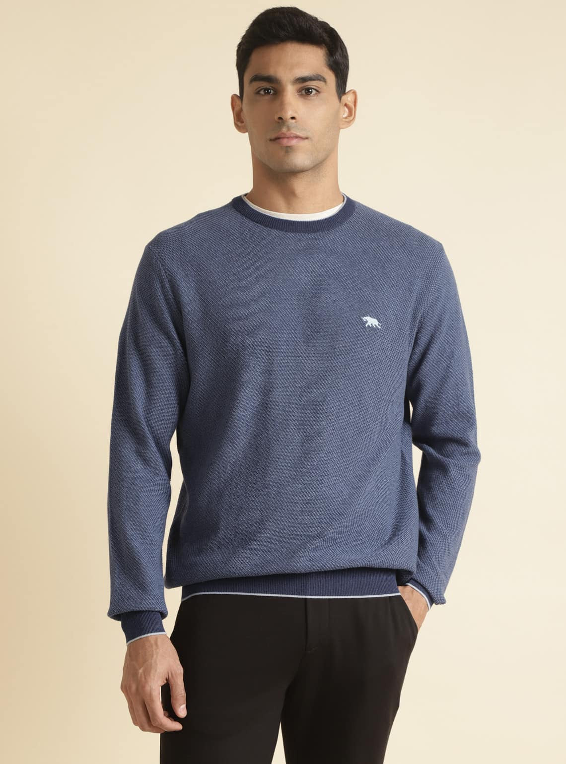 Bluestone Melange Pullover