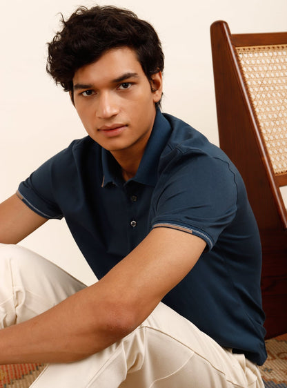 Oxford Blue Polo