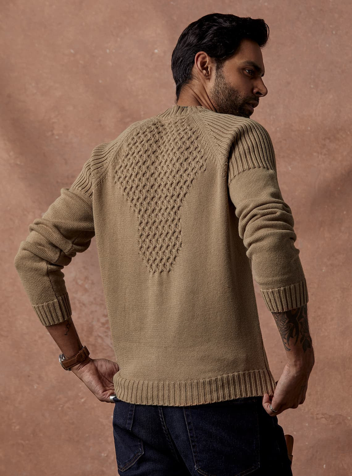 Roman Brown Pullover