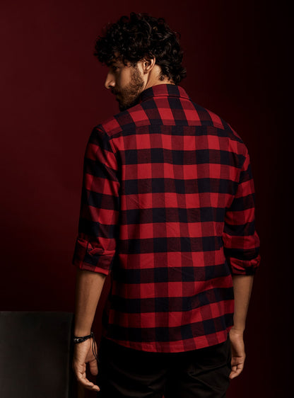 Vermillion Noir Overshirt