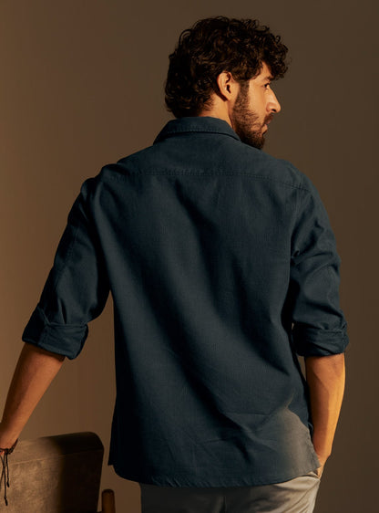 Navy Spruce Overshirt