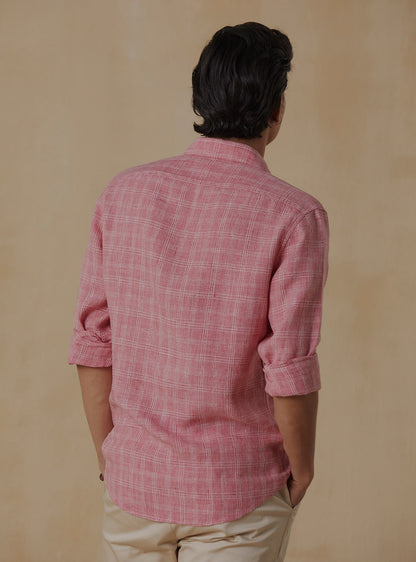 Sakura Mist Linen Shirt