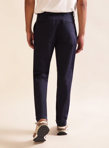 Sapphire Satin Chino