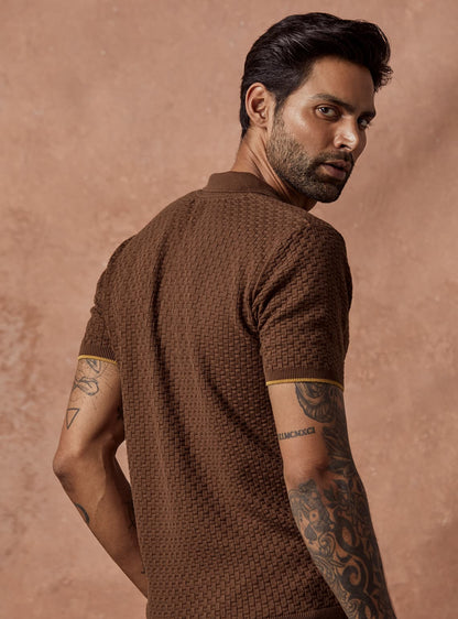 Cable Brown Polo