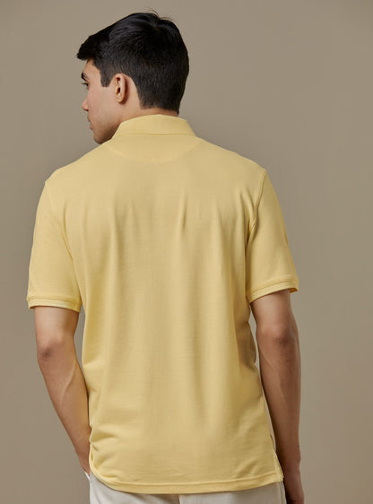 Medallion Pique Polo