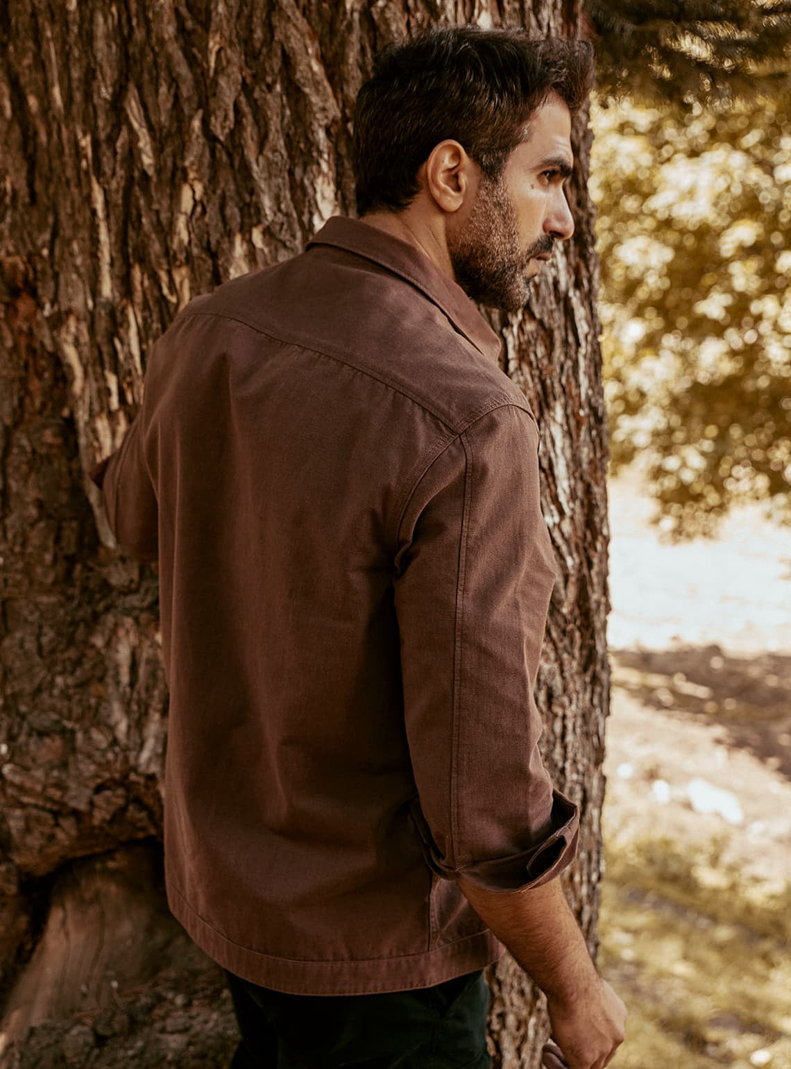 Roman Brown Overshirt