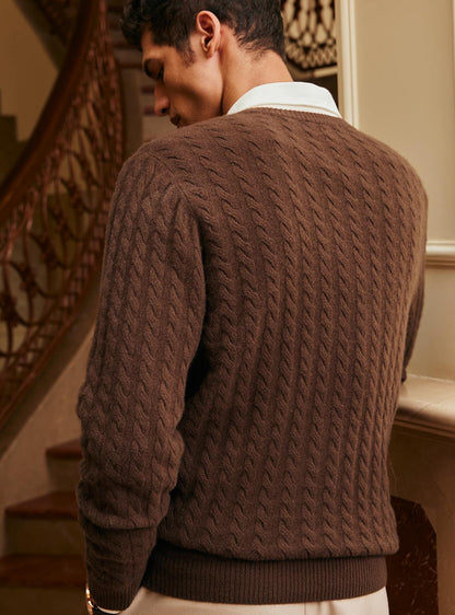 10. Cigar Cashmere Blend Pullover