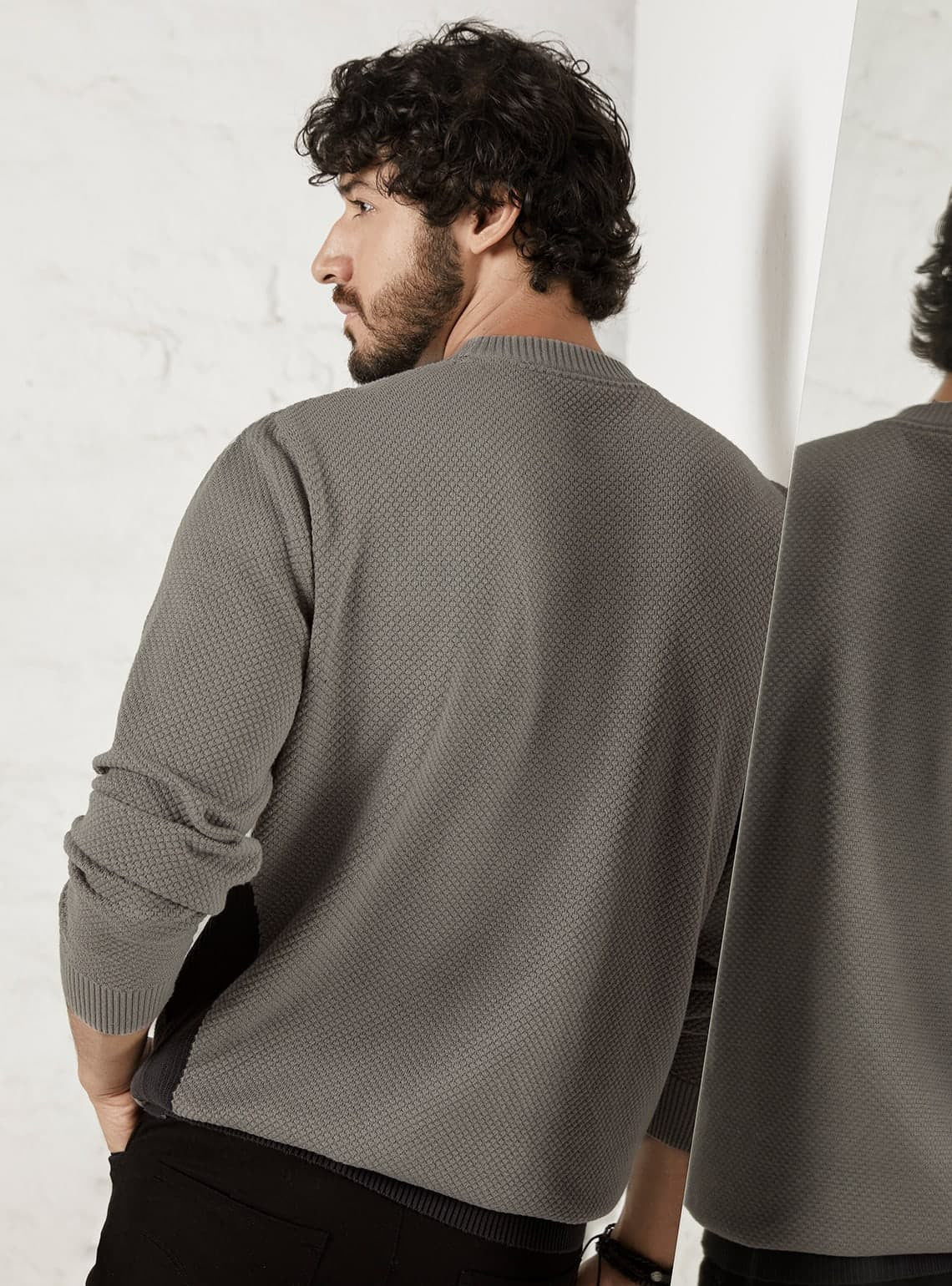 Granite Structured Pullover