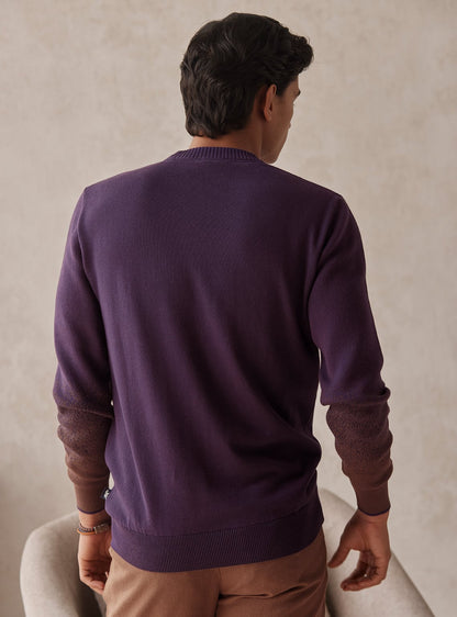 Raisin Ombre Pullover