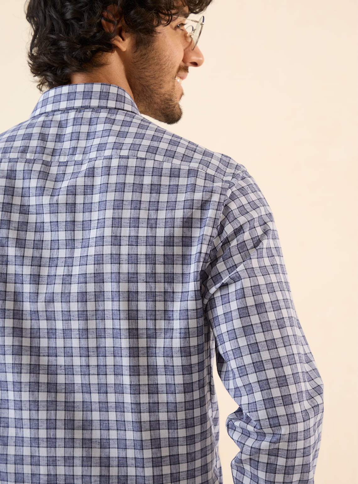 Periwinkle Check Shirt