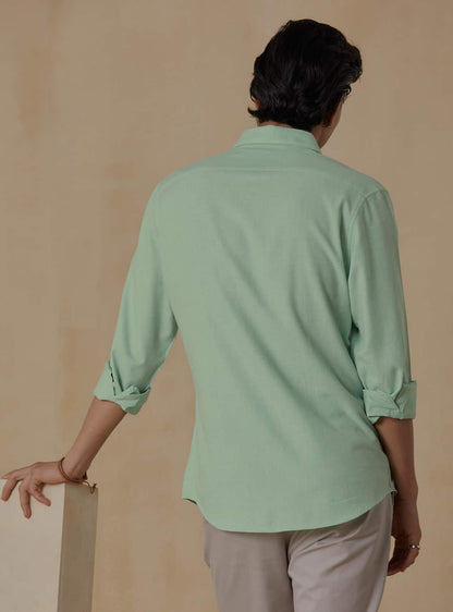 Mint Melange Shirt