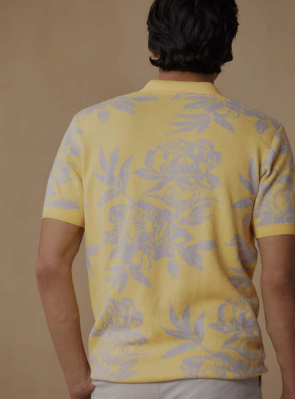 Canary Floral Polo