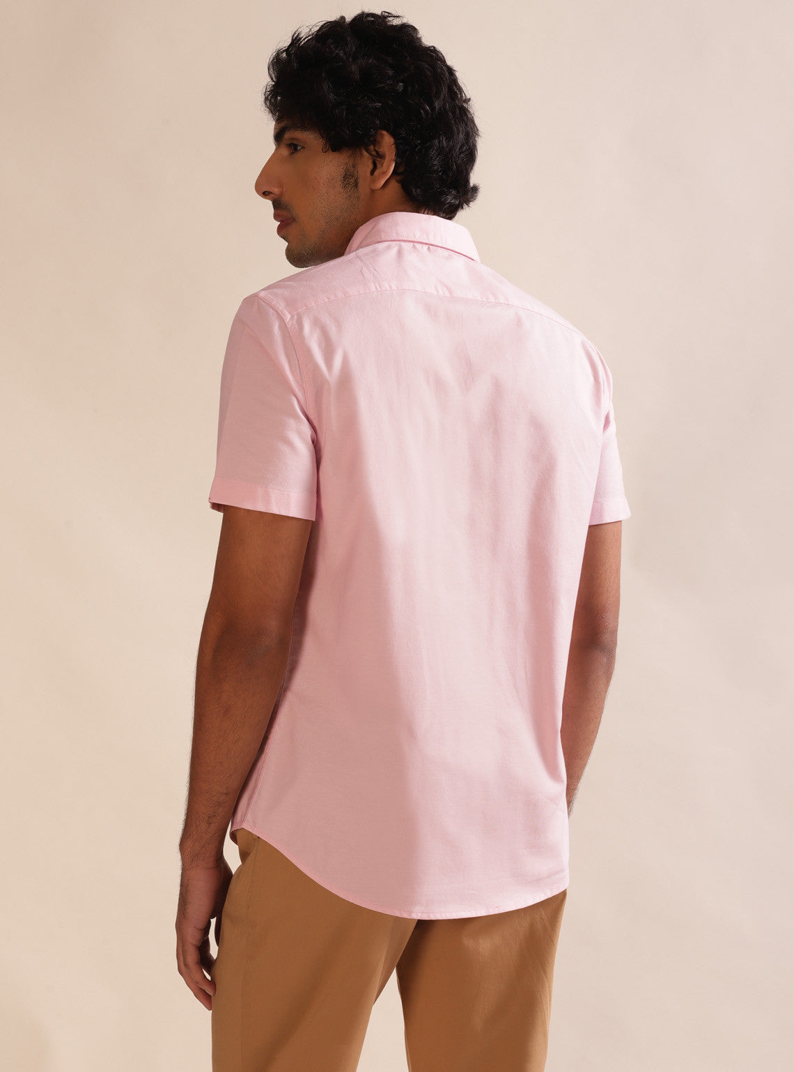 Coral Oxford Shirt