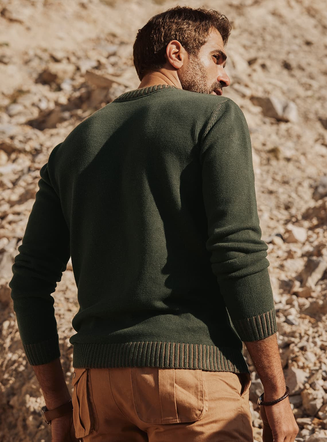 Rifle Green Pullover