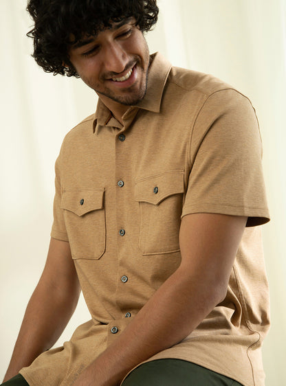 Sepia Melange Shirt