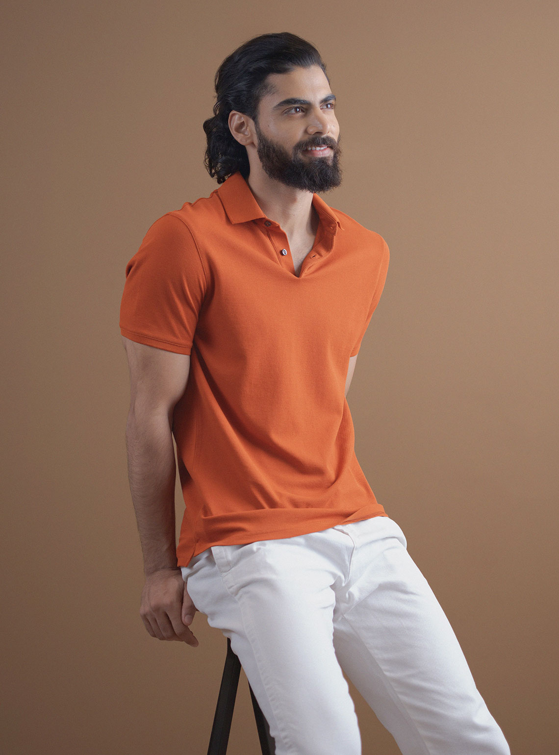 Orange Pop Polo